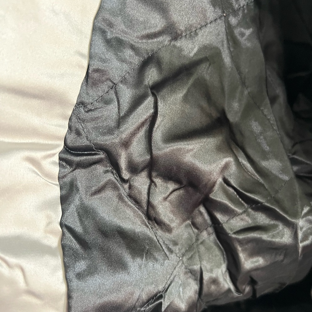 Hayden Green and Cream Bomber Jacket - Picture 7 of 14